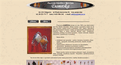 Desktop Screenshot of damroka.comweb.pl