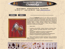 Tablet Screenshot of damroka.comweb.pl