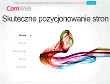 Tablet Screenshot of comweb.pl